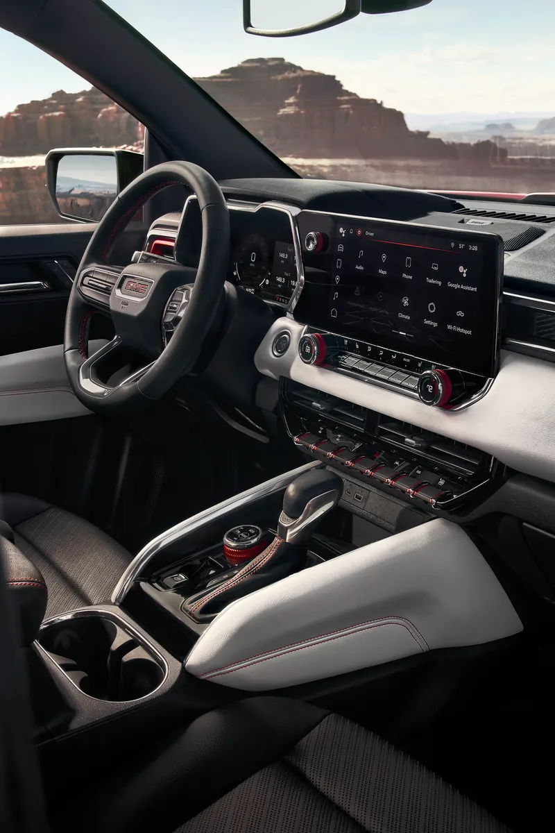2026 GMC Canyon infotainment system at Rio Motor Co GMC in Rio Grande City TX