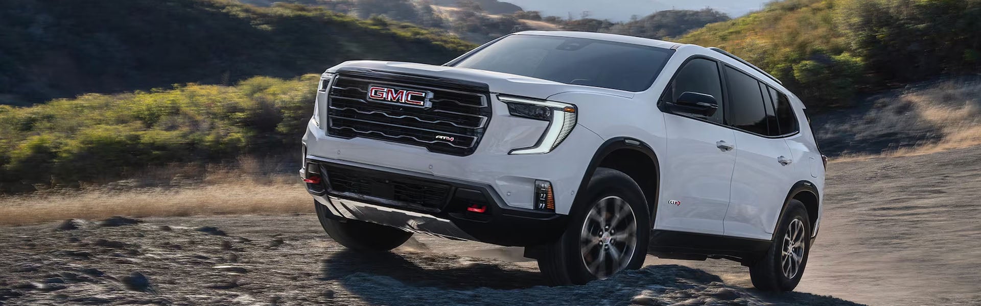 Side view of GMC Acadia