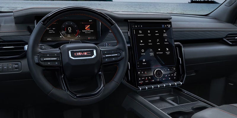 Technology used in 2026 GMC Acadia