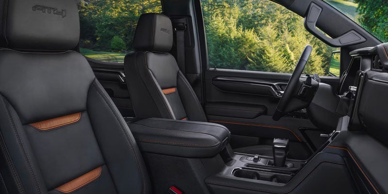 Cockpit view of 2026 GMC Sierra 1500