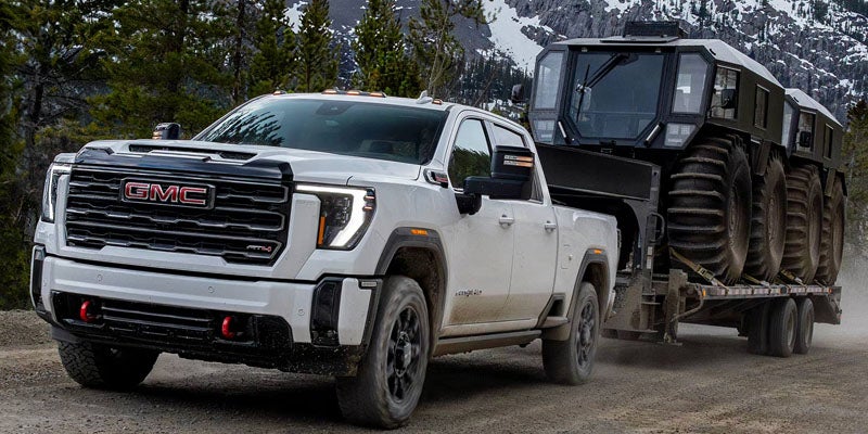 2026 GMC Sierra 2500 HD off-road capability view