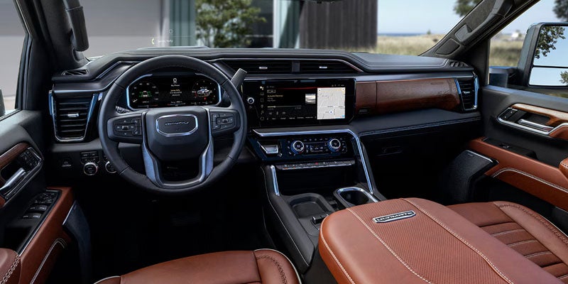 GMC Sierra 2500 HD interior dashboard