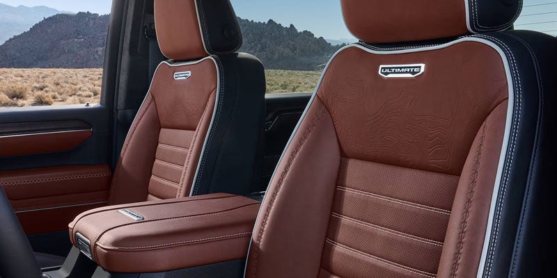 GMC Sierra 2500 HD front cabin view