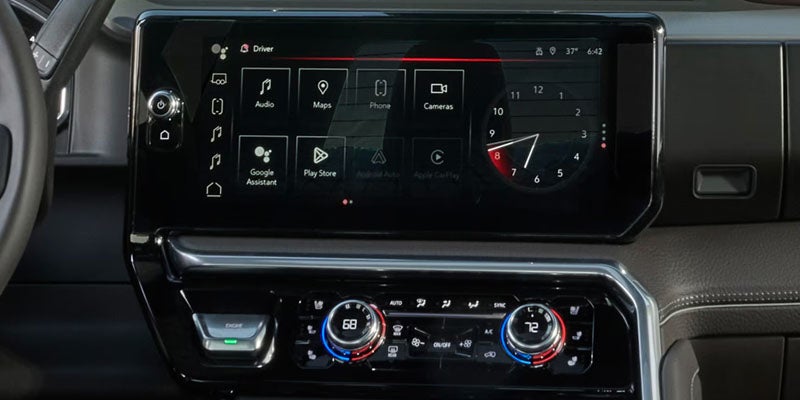 2026 GMC Sierra 2500 HD digital dashboard