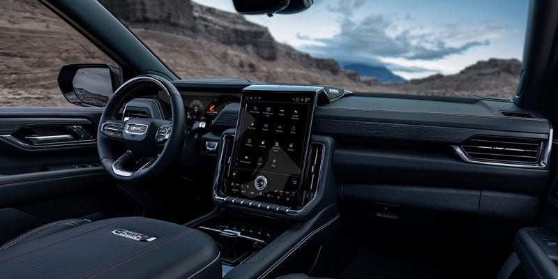 GMC Yukon interior dashboard