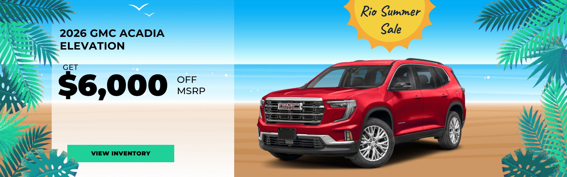 GMC Acadia Offer